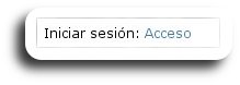 Iniciar sesión: Acceso
