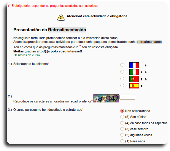 exemplo retroalimentación