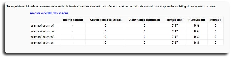 jclic informe de actividades para o profesor