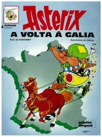 Portada de Astérix. A volta á Galia