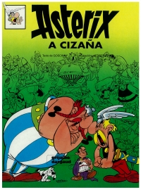 Portada de Astérix. A cizaña