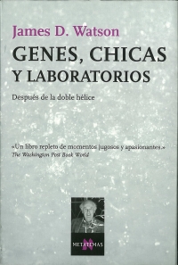 Portada de Genes, chicas y laboratorios. Después de la doble hélice