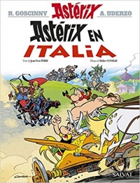 Portada de Astérix en Italia
