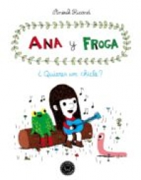 Portada de Ana y Froga. ¿Quieres un chicle?