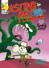 Portada de Astro-Rato e Lampadiña. Parece que orballa!