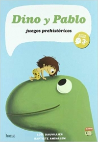 Portada de Dino y Pablo. Juegos prehistóricos