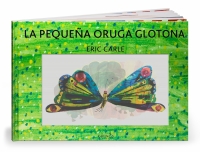 Portada de La pequeña oruga glotona (edición especial)