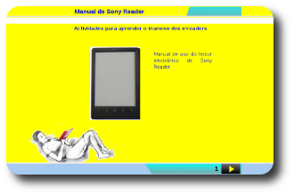 Actividade de formación de usuarios: Manual de Sony Reader