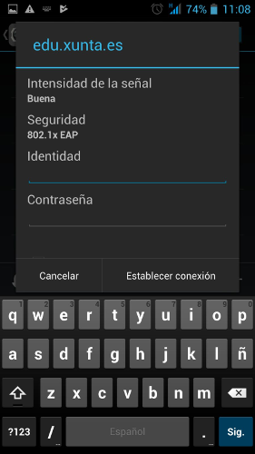 Conexión con Android