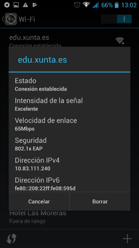 Conexión con Android