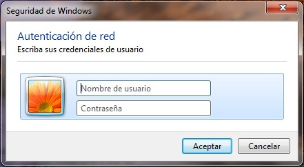 Conexión con Windows 7