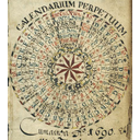 Perpetual Calendar (Julian) of 1690 from Graubünden/CH (The Gregorian Calendar was first used in the eighth century)