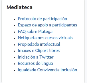 Bloque lateral Mediateca