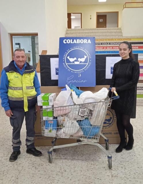 DONACIÓN BANCO DE ALIMENTOS OURENSE NADAL 2023