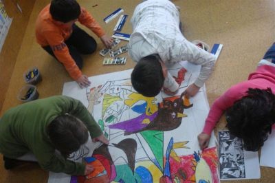 Coloreando ao Guernica
