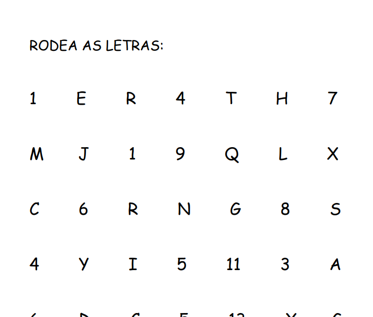 XOGAMOS COAS LETRAS