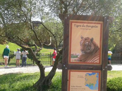 No parque de Cabárceno
