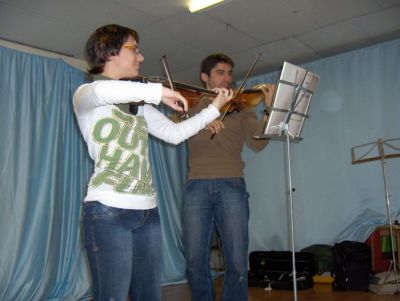 dúo violíns
