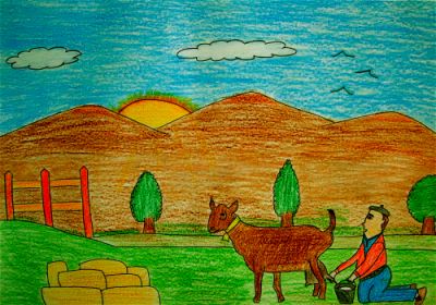 6
Ilustración do poema realizada por una familia do alumnado de Educación Infantil e Primeiro Ciclo de Primaria
Palabras chave: Educación - Familias - Poesía