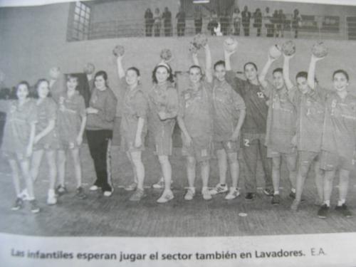 equipo infantil feminino Lavadores