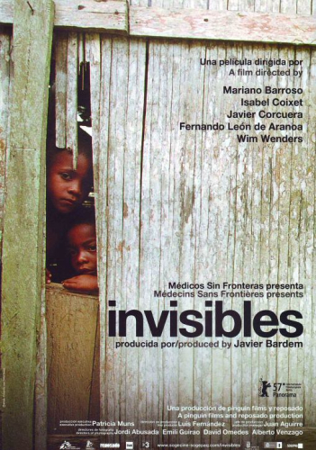 Carátula da película documental "Invisibles"
