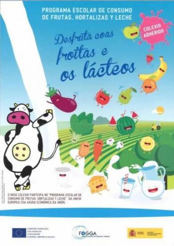 Plan de consumo de froita e leite nas escolas - FOGGA | CEIP Mestre  Rodríguez Xixirei