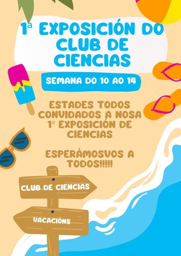 Cartel Club Ciencias