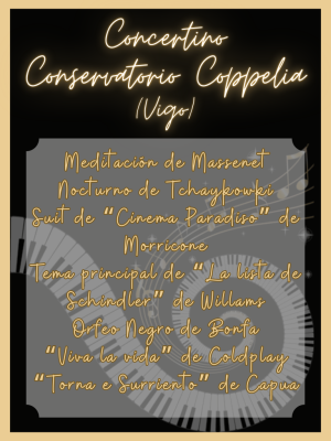 Palabras chave: Concertino do Conservatorio Coppelia