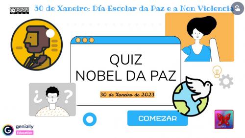 Quiz sobre os Premios Nobel da Paz