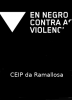 En negro, contra a violencia de xénero.