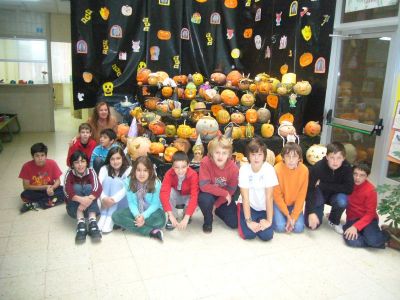 a clase de 6º na exposición
