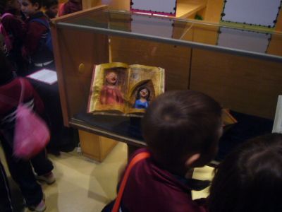 exposición de libros 
