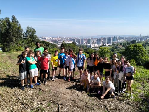 Visita ao Castro de Elviña