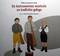 Portada libro "Os instrumentos musicais na tradición galega"