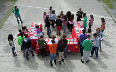 A Biblioteca sae ao recreo 2014