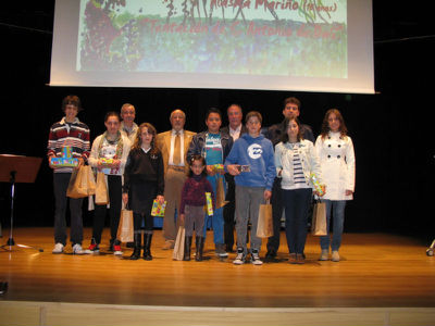 Paula, gañadora do concurso de Contos de Negreira