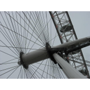 The Structure of The London Eye. De  Jill Everington en geograph. Licencia CC-BY-SA.