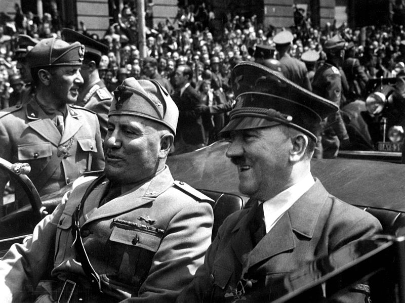 Hitler and Mussolini 1940 (CC0)