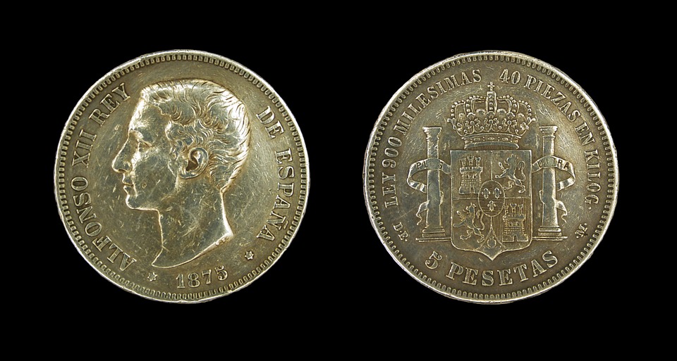 Moneda de Alfonso XII
