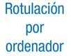 Imagen con el texto “Rotulación por ordenador.”.