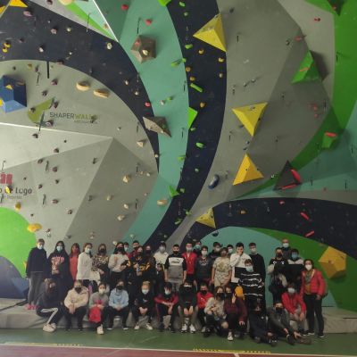 ESCALADA EN ROCÓDROMO PARA O ALUMNADO DE 1º E 2º DA ESO