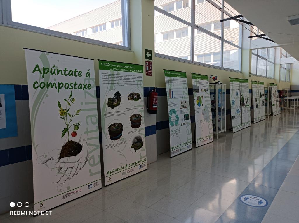 Exposición itinerante sobre a compostaxe