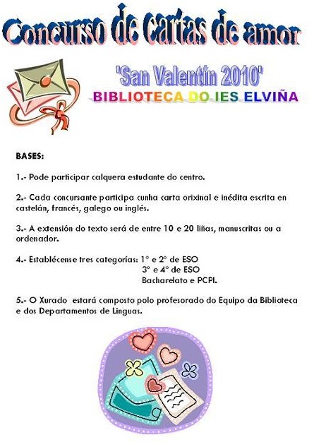 Concurso de cartas de amor