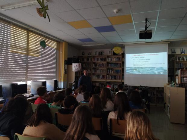 FAUNA INVASORA, CHARLANDO CON 1º ESO