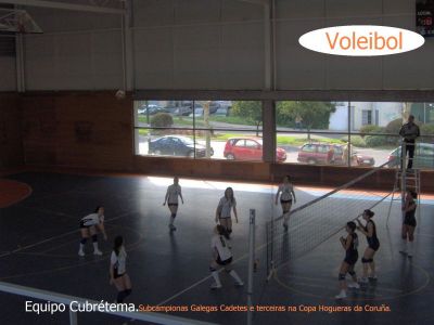 2.007-08 Voleibol.Laura Lago.Equipo Cubrétema
