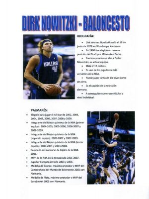 Dirk Nowitzki.Baloncesto.Alvaro Bto.1º C.2.010
