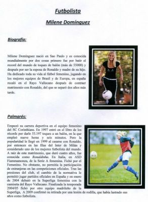 Milene Domínguez.Fútbol.Manuel Barallobre 4º E.2.011
