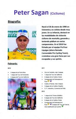 Peter Sagan.Ciclismo.María Marante 3º B.2.013
