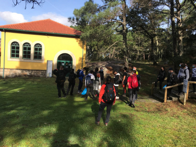 Visita parque natural de corrubedo 
