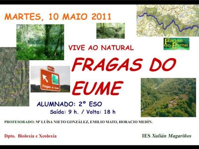 viaxe cultural
Fragas do Eume
Palabras chave: viaxe cultural